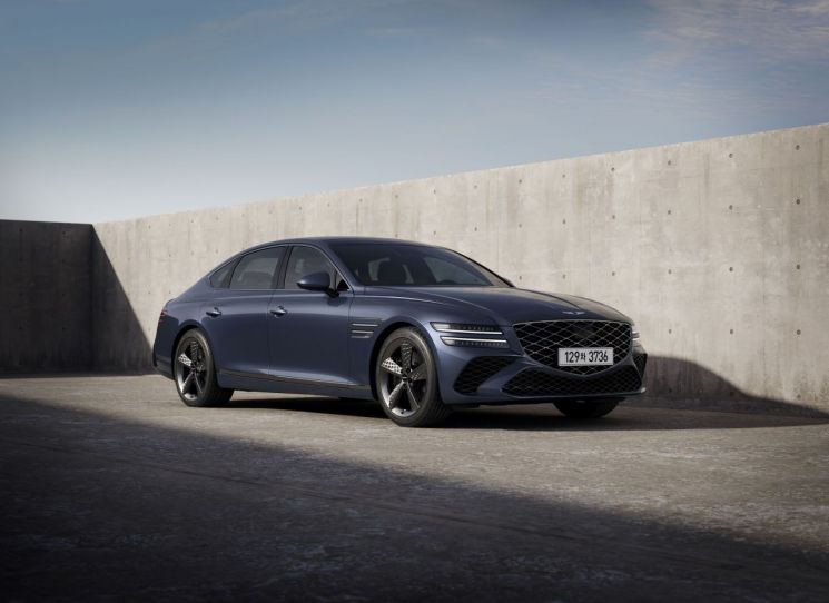 제네시스, 2026년형 G80 출시…터보 가솔린 5978만원부터