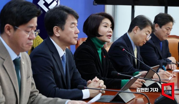 [포토] 한정애 "국힘 국민 우롱…2차 특검 수용·민생입법 동참하라"