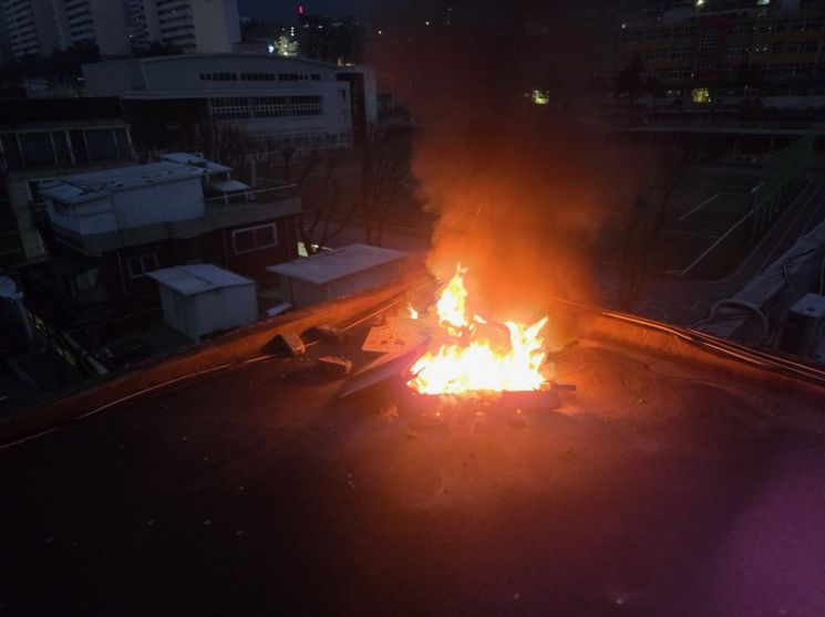 “출근길 불길 소화기 들고 질주” 성남소방서 센터장, 대형 화재 막았다