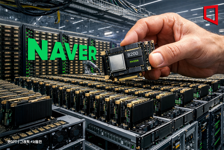 팀네이버, 블랙웰 4000장 구축…학습기간 18개월→1.5개월 단축