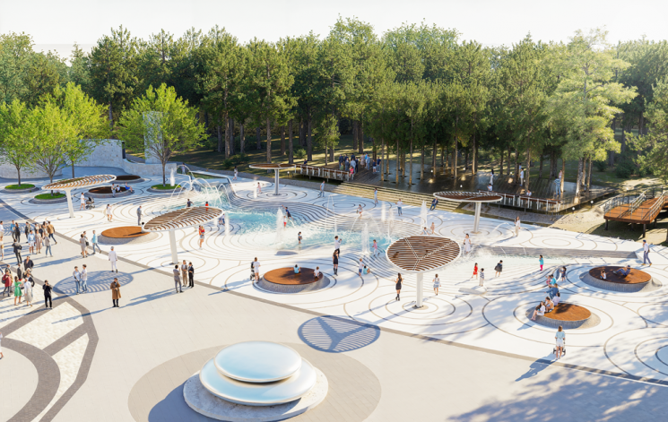 왕의 피신처가 모두의 안식처로… 울진 왕피천공원, 아이·어른의 명소로 리노베이션