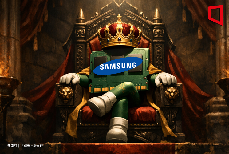 "삼성이 돌아왔다"…1년 만에 '글로벌 D램 왕좌' 탈환