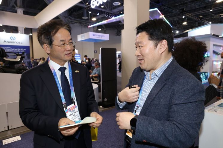 이동환 시장, 라스베이거스 시장 면담…“전시·콘텐츠 글로벌 네트워크 확대”