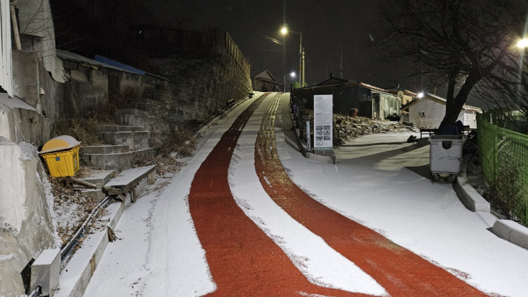 태백시, 제설 취약구간 28곳에 열선 설치…'스마트 제설' 본격화