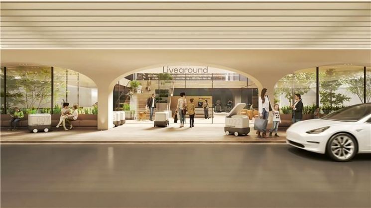 "어두침침 아파트 지하, 호텔 라운지로 변신" 커피 드라이브스루까지…롯데건설의 혁신