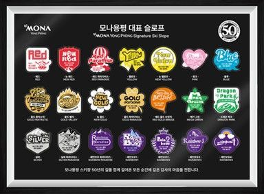 모나용평, 스키장 개장 50주년 기념 한정판 굿즈 출시