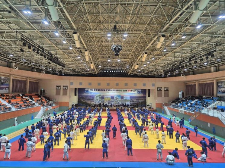 철원군, 국가대표 등 유도선수 동계전지훈련 유치