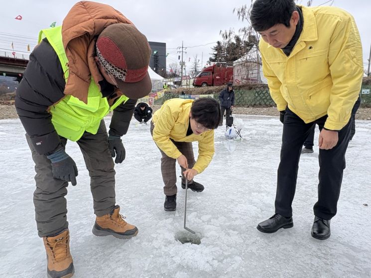 가평군, 겨울철 축제장 ‘얼음 안전’ 집중 점검