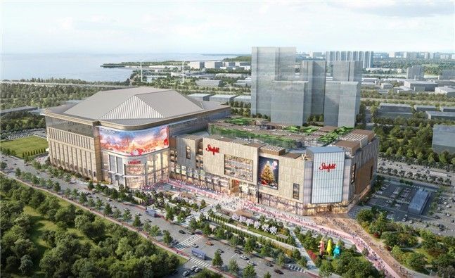 돔구장 갖춘 인천 '스타필드 청라' 건설 순항…내년 말 준공