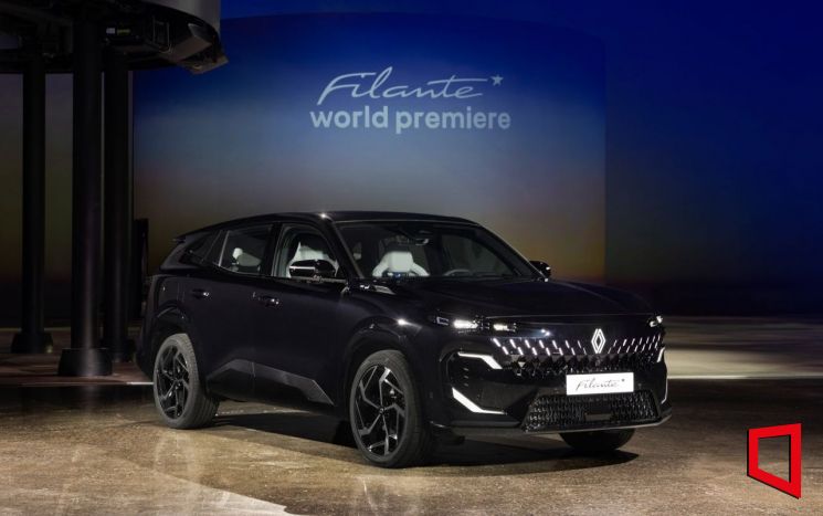 "프랑스가 디자인하고 한국이 만들다"…르노 '필랑트' 세계 첫 공개