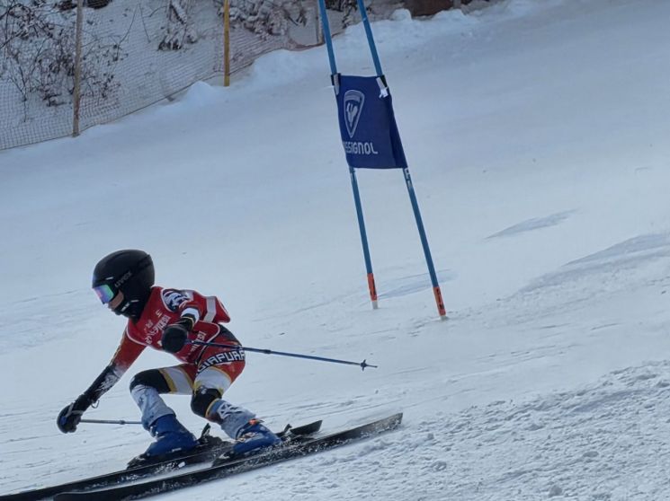 "설원에 76명 집결" 전남 교육감기 스키대회 성료