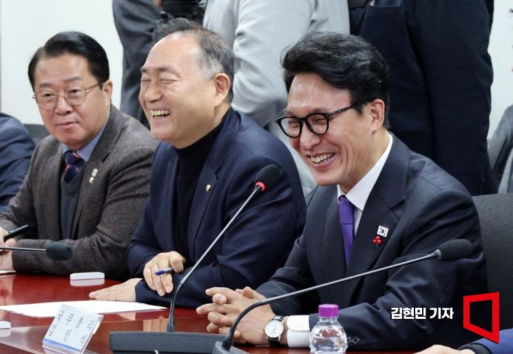 [포토] 발언하는 김민석 총리