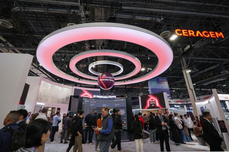 CES 2026 참가한 세라젬, 1만5000명 관람객 몰려