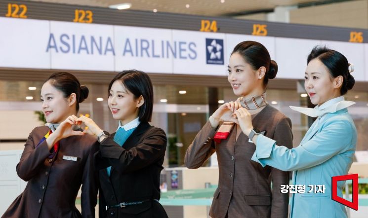 [포토] 아시아나항공, 오늘부터 제2여객터미널서 운항 개시