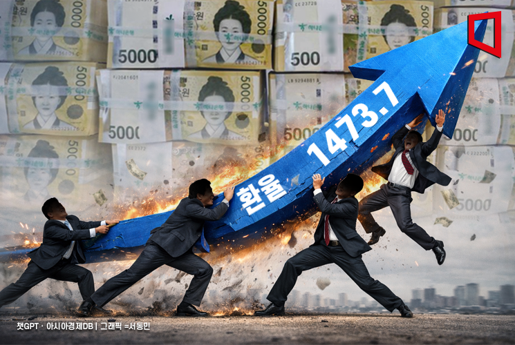 [Why&Next]"간신히 낮춰놨는데"…새해 꺼지지 않는 환율 급등세, 배경은