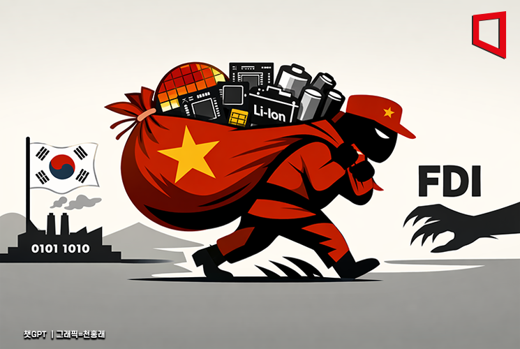 뒤통수 치는 '외국인직접투자'…산업기술 유출피해 5년간 23兆