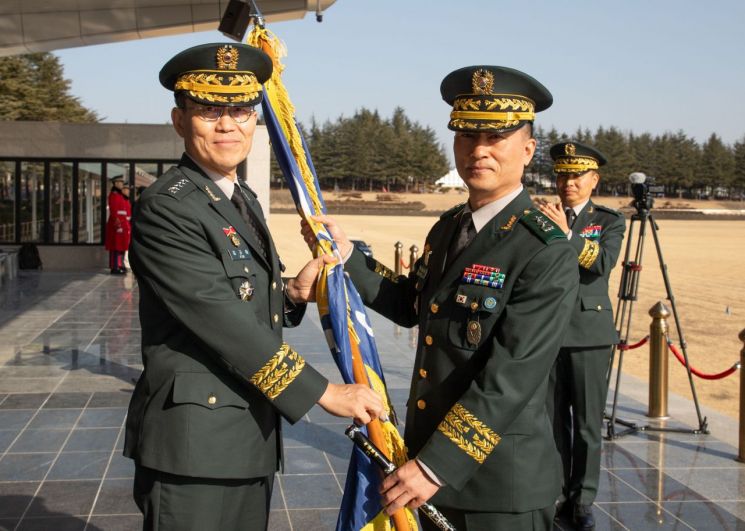 육군3사관학교, 제40·41대 학교장 이·취임식 개최