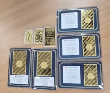 "이상해서 왔어요" 1억원 순금 들고 지구대 찾은 여성, 무슨 일?