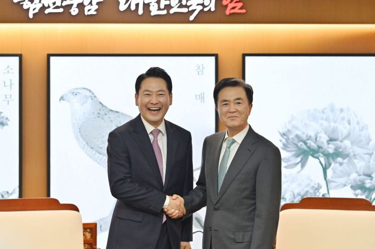 김태흠, 장동혁 대표에 '대전·충남 특별법 원안 통과' 요청