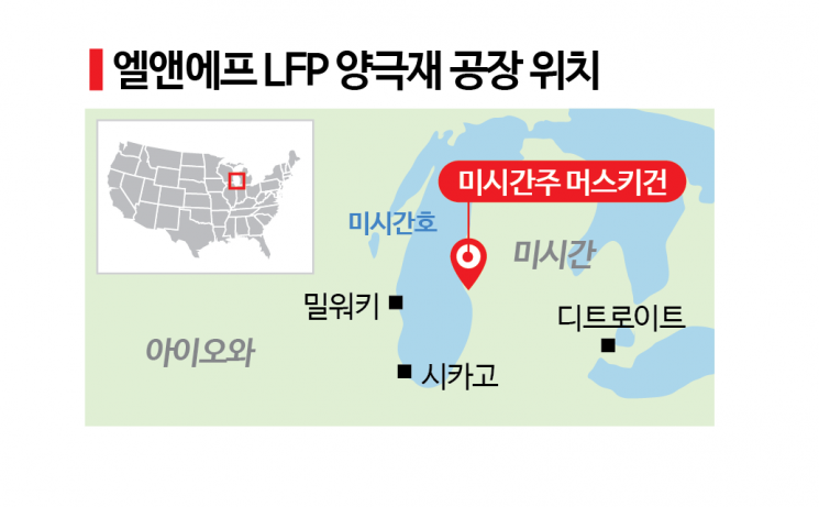 [단독]美에 없던 LFP 양극재 공장, 엘앤에프가 1만5000t 규모 세운다