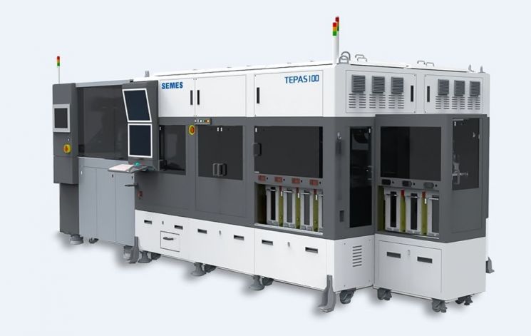 세메스, 반도체 PLP용 소터 '테파스100' 양산 개발