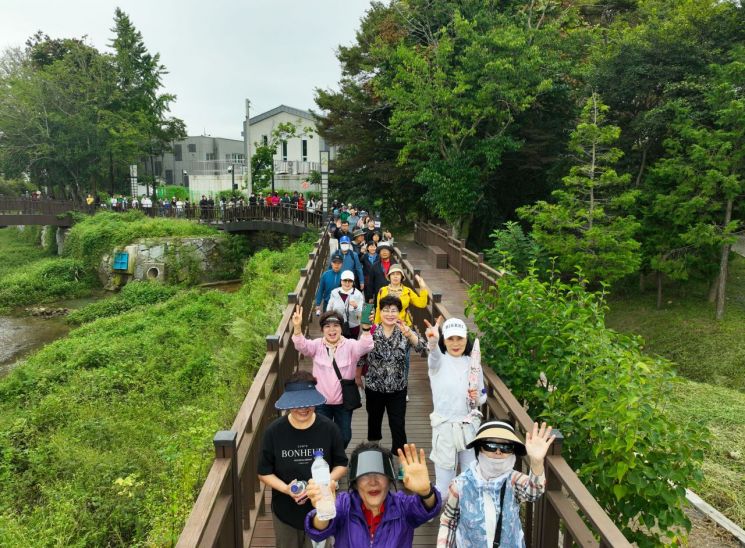 보성군, 모바일 앱 활용 '소소한 걷기 챌린지' 운영