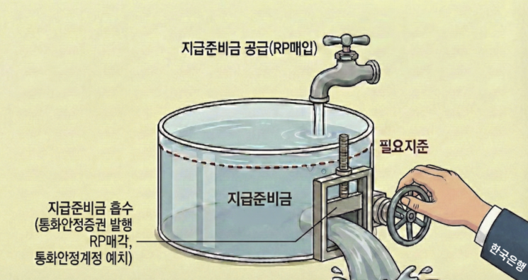 한은, '막대한 유동성 공급' 근거 'RP매입 488조' 오류 지적…"초과 지준 오히려 흡수했다"