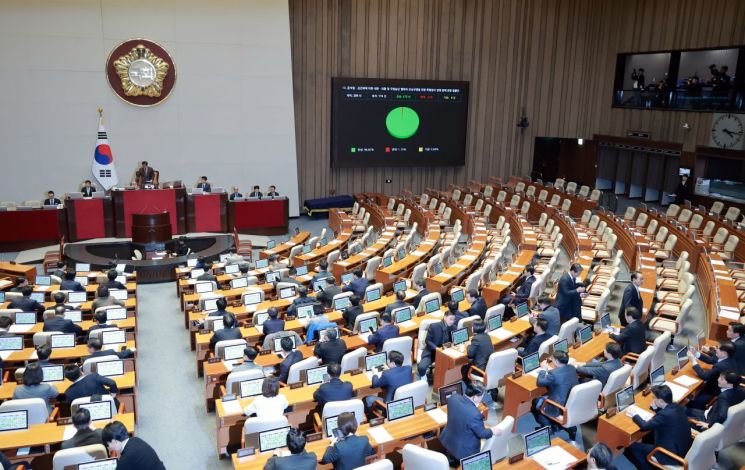 '2차 종합특검법' 與 주도 국회 본회의 통과