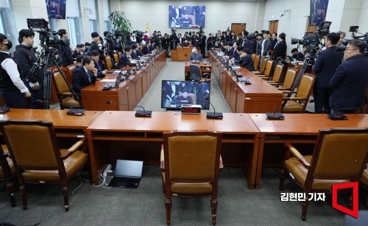 '이혜훈 청문회' 파행 진행…후보자 착석도 못한 채 여야 설전