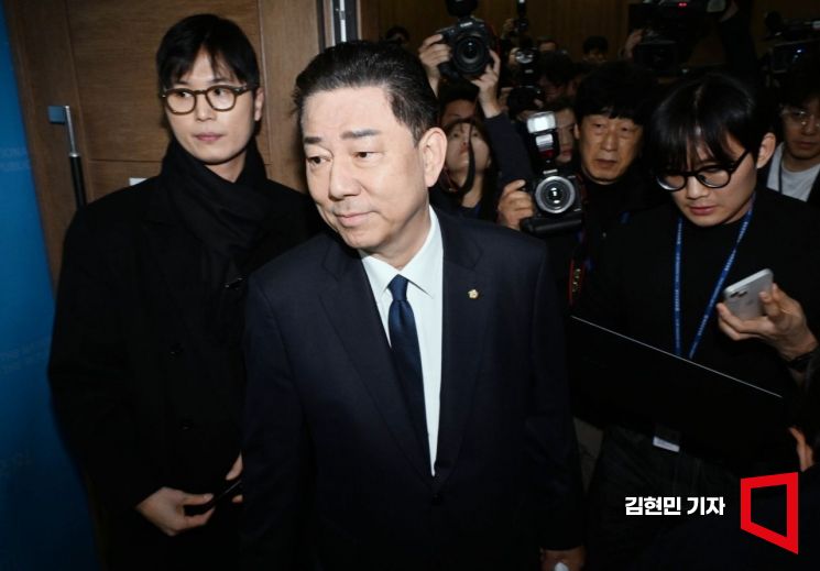 [포토] '제명' 처분받은 김병기 "재심 신청 하지 않고 떠날 것"