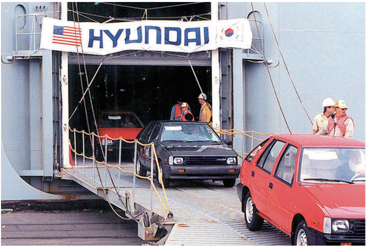 포니의 도전, 제네시스의 반전…1800만대 누적 판매 대기록[현대차 美 40년 질주]