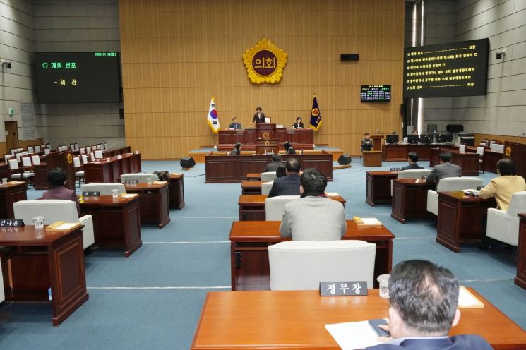 광주시 행정통합 대응 조직개편안, 시의회서 제동