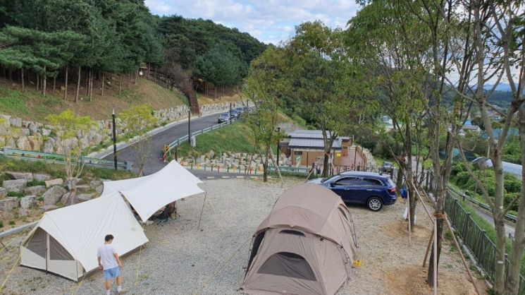 양주시, '신암저수지 숲속야영장' 23일 개장…도심 속 힐링 공간 선사