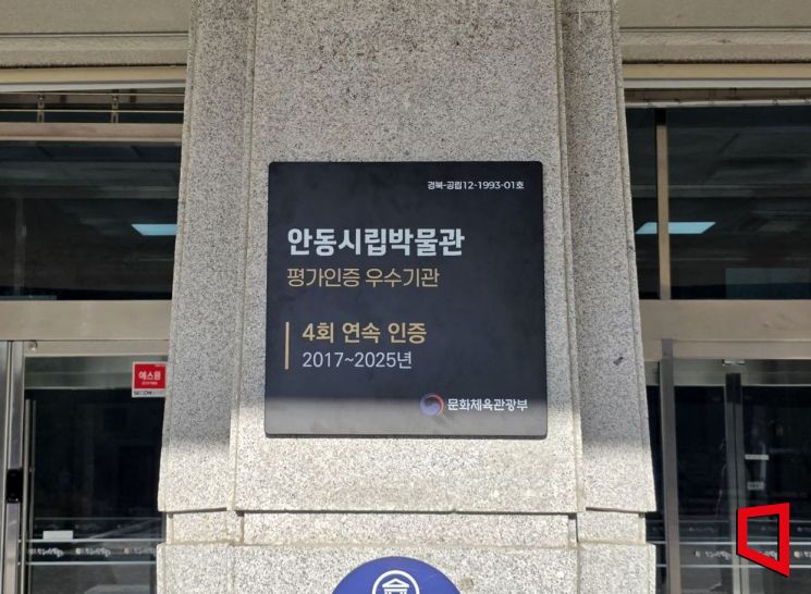 안동시립박물관, ‘4연속 우수’로 존재감