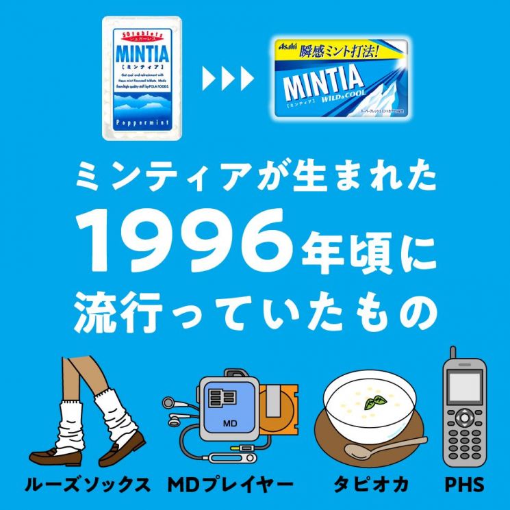 씹어먹다 보면 어느새 바닥…30년 스테디셀러 일본 민트 '민티아'의 역사[日요일日문화]