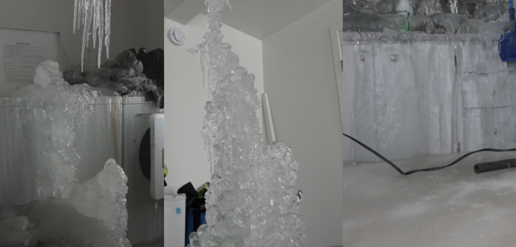 난방 끄고 집 비웠다가 '진짜 냉동고'를 봤다…얼음성 아파트 나온 캐나다