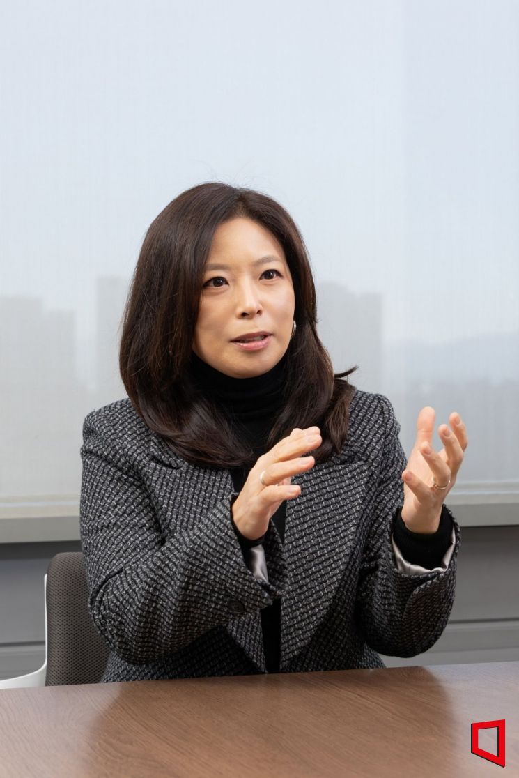 방실 스텔란티스코리아 대표가 22일 강남구 강남파이낸스센터에서 열린 기자간담회에서 발언하고 있다. 스텔란티스코리아