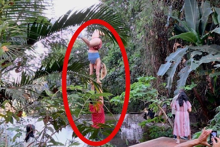 신성한 곳에서 부적절한 행동을…도 넘은 관광객 경고한 태국 사찰