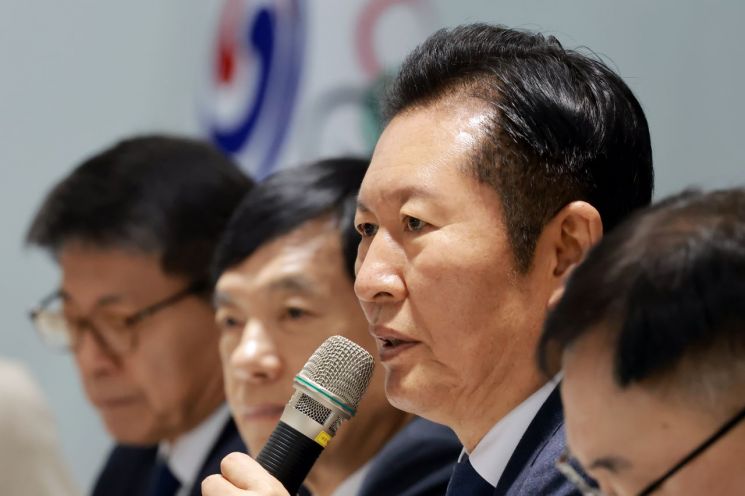 정청래 "사과할 각오로 혁신당과 합당 제안…전당원 투표 부결되면 멈추는 것"