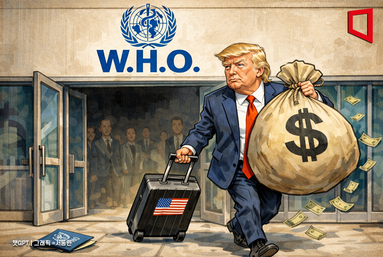 美, 마침내 WHO 탈퇴…회비 3800억원 미납