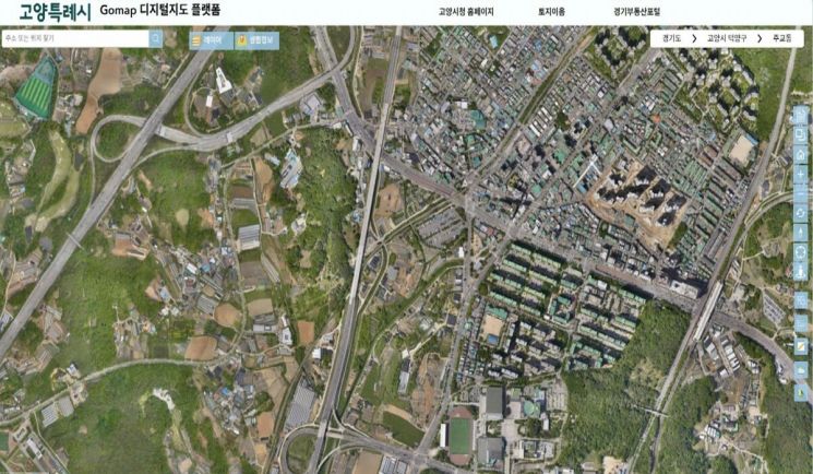 Goyang City Designs the Future with the '3cm Magic'... Builds High-Precision Electronic Map