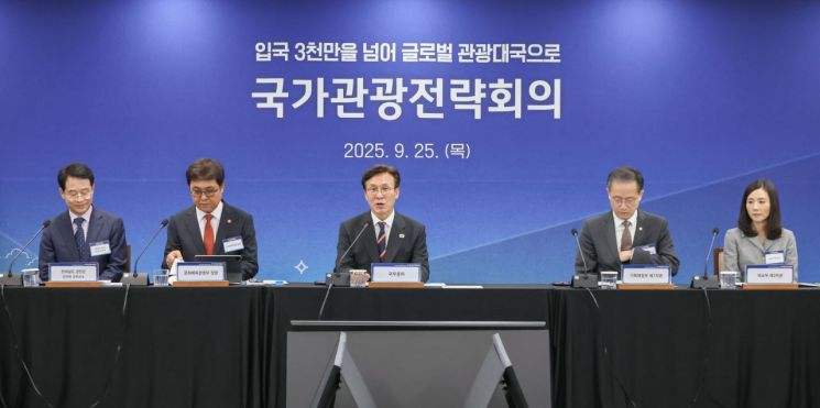 '외래관광객 3000만명 박차' 국가관광전략회의 5개월 만에 다시 열린다