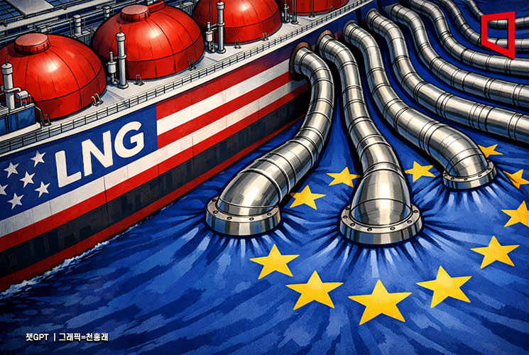 EU, 트럼프 억지 못 막는 이유…美 천연가스 의존도 5배 급증