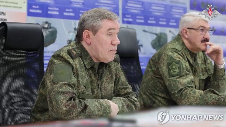 발레리 게라시모프 러시아군 총참모장. 연합뉴스.