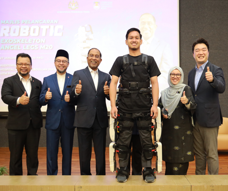 엔젤로보틱스, 말레이시아에 재활 로봇 출시
