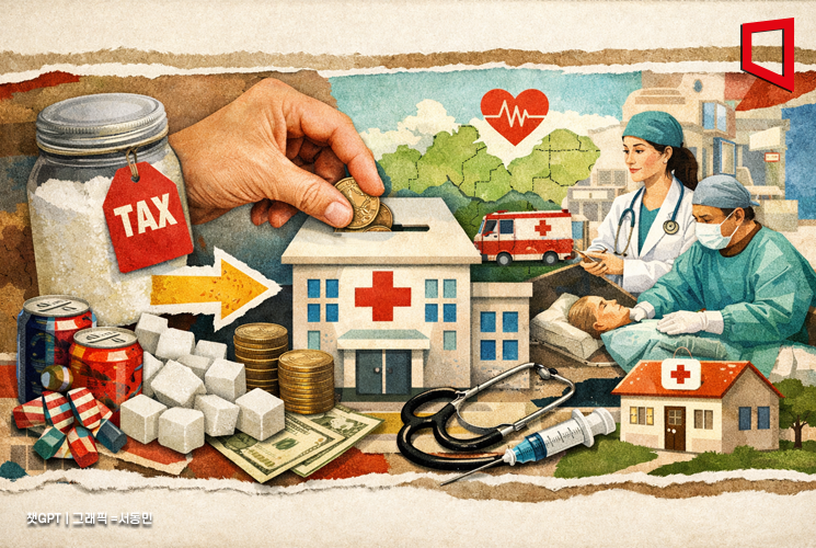 李대통령 "담배처럼 설탕에 부담금, 돈은 지역의료 재투자 어때요?"