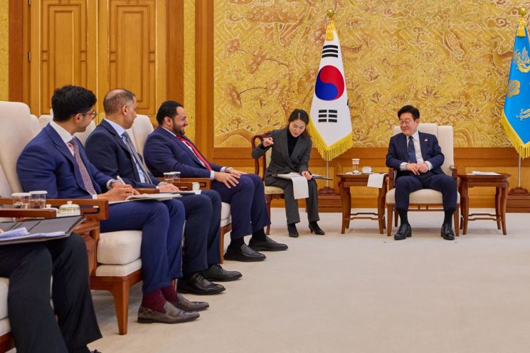 李대통령, 카타르 특사 접견…"전략 분야 협력 강화 기대"