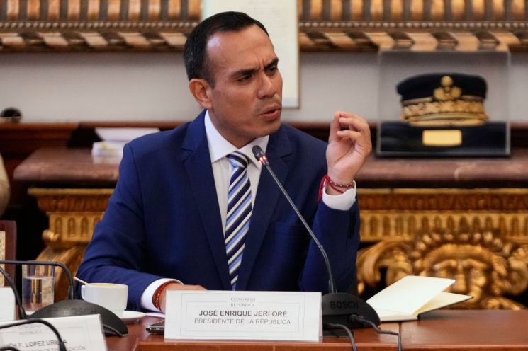 호세 헤리 페루 대통령. AP연합뉴스