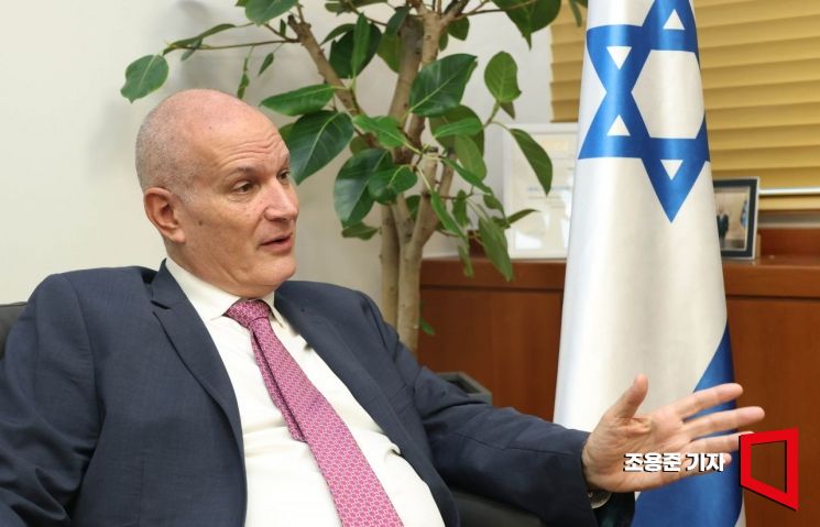 [인터뷰] 하르파즈 주한이스라엘대사 "GDP 4.5% R&D 투입, 경이로운 수치"