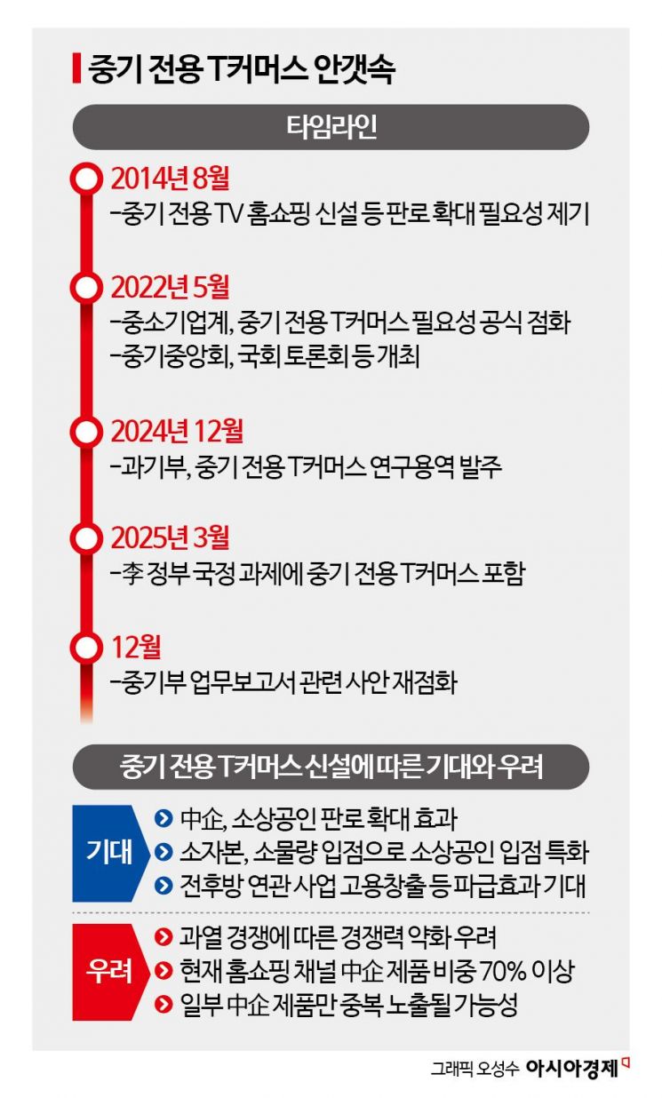 한 걸음도 못 나간 중기 전용 T커머스, 올해도 안갯속